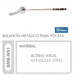 Balancin Metalico Para Poceta Ferreteria MetalesAleado-BMR-W01M 