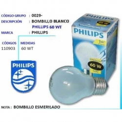 Bombillo Blanco Philips