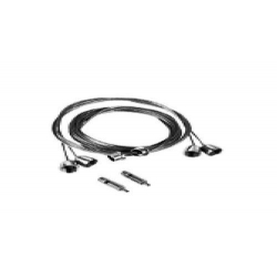 Lumistar Cable de acero (guaya) P-panel Led 72W set 6 piezas Ferreteria