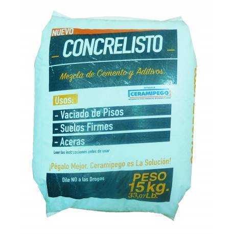 Mezcla de Arena y Cemento ConcretoListo 15 Kg Ferreteria